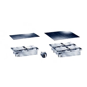 451-SHDUCL10000610 Drop-In Induction Range w/ (2) Burners, 208v/3ph