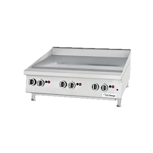 451-UTGG24GT24MLP 24" Gas Griddle w/ Thermostatic Controls - 1" Steel Plate, Liquid Propane