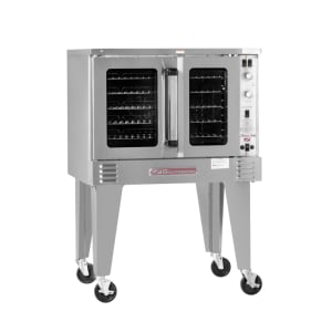 348-PCG50SSDLP Platinum Single Full Size Liquid Propane Convection Oven - 50,000 BTU
