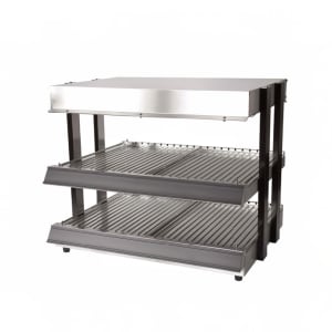 128-GS130024S 18" Self Service Countertop Heated Display Shelf - (4) Shelves, 120v