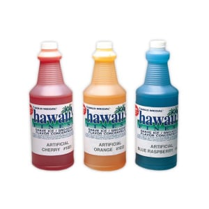 231-1034 1 qt Lime Snow Cone Syrup Concentrate