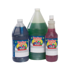 231-1053QT 1 qt Orange Snow Cone Syrup, Ready-To-Use