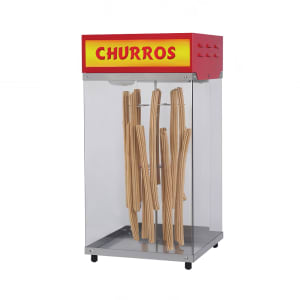 231-2049 Hanging Churros Display, Lighted Cabinet