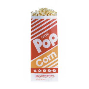 231-2052 3/5 oz Disposable Popcorn Bags