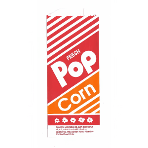 231-2053 1 oz Disposable Popcorn Bags, 1,000/Case