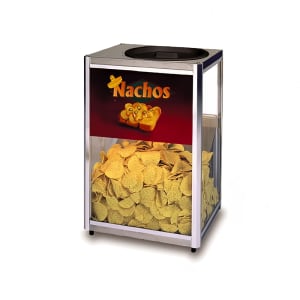 231-2185ST Countertop Servalot Merchandiser w/ 10 lb Chip Capacity, Stainless, 120v