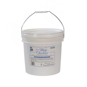 231-2326 White Cheddar Cheese Corn Paste Mix - 30 lb Tub