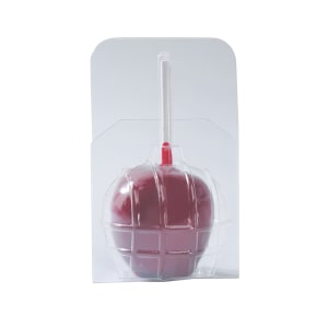 231-4148 Regular Disposable Candy Apple Bubble Trays, Plastic, 2,000/Case