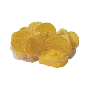 231-5240 Disposable Econo Nacho Tray w/ 2 Compartments, 2,000/Case