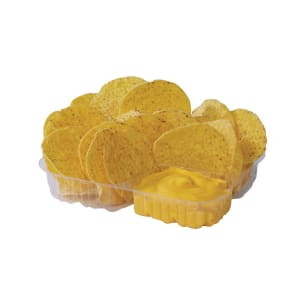 231-5254 Disposable Nacho Tray w/ 3 Compartments, 500/Case