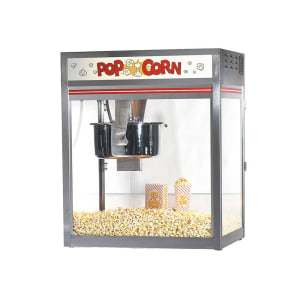 231-2556120208 32 oz Discovery Popcorn Popper w/ Non-Reversible Dome, Front Counter, 120/208 240v/1ph