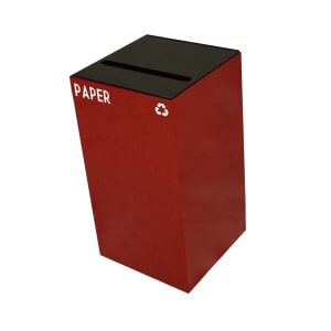 125-28GC02SC 28 gal Paper Recycle Bin - Indoor, Fire Resistant