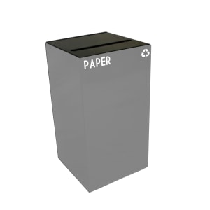 125-28GC02SL 28 gal Paper Recycle Bin - Indoor, Fire Resistant