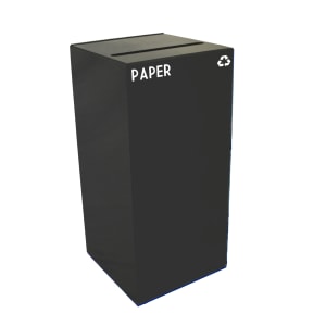 125-32GC02CB 32 gal Paper Recycle Bin - Indoor, Fire Resistant