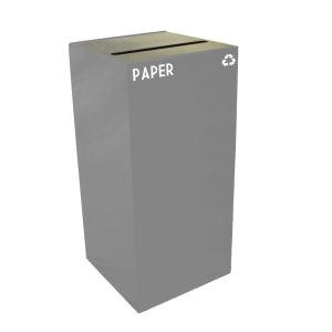 125-32GC02SL 32 gal Paper Recycle Bin - Indoor, Fire Resistant