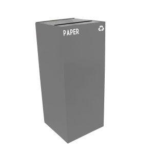 125-36GC02SL 36 gal Paper Recycle Bin - Indoor, Fire Resistant