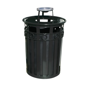 125-M3600RATBK Trash Can Top Cigarette Receptacle - Decorative Finish