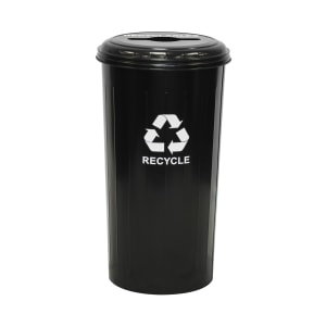 125-101CTBK 20 gal Multiple Materials Recycle Bin - Indoor, Decorative