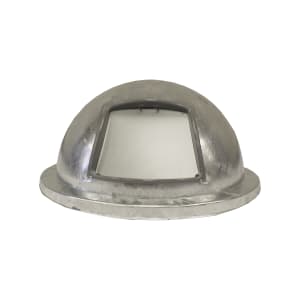 125-3434G Round Dome Trash Can Lid - Metal, Galvanized