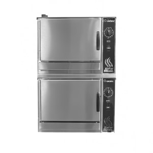 167-2HY3EF (6) Pan Convection Steamer - Cabinet, Descaling Port, 208v/3ph