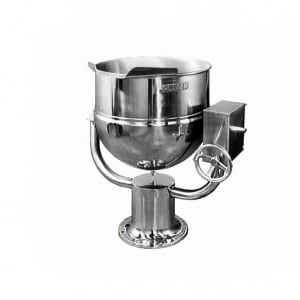 Groen D-40 40 gal Steam Kettle - Manual Tilt, 2/3 Jacket, Direct Steam