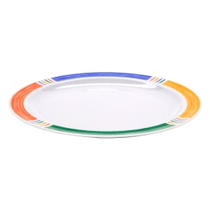 284-DP910BA 10" Round Melamine Dinner Plate, White