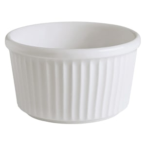 284-PA1101707024 10 7/10 oz Actualite Ramekin - Porcelain, Bright White