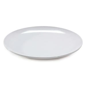 284-ML243W 24" Round Siciliano Plate - Melamine, White