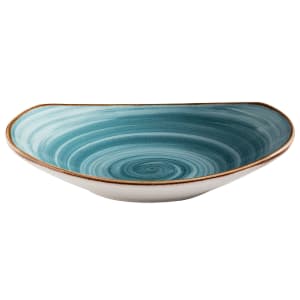 284-PP1604723812 34 1/3 oz Round Artisan Bowl - Porcelain, Blue