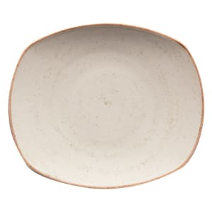284-PP1605722024 7 1/2" Round Artisan Plate - Porcelain, Beige