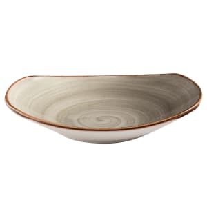 284-PP1607723812 34 1/3 oz Round Artisan Bowl - Porcelain, Gray