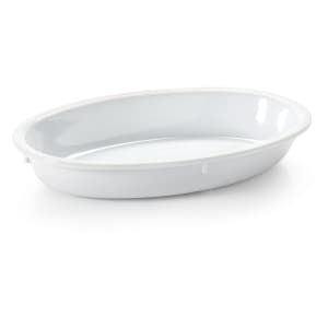 284-DN96W 20 oz Oval Melamine Serving Bowl, White