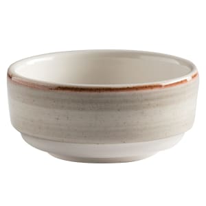 284-PP1607727324 3 4/5 oz Round Artisan Bowl - Porcelain, Gray