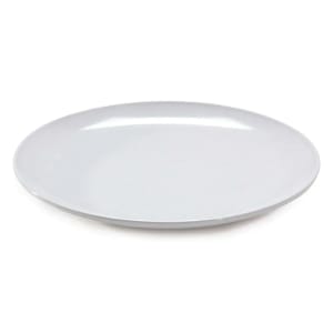 284-ML240W 18" Round Siciliano Plate - Melamine, White