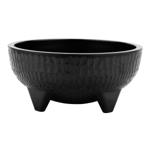 284-MOJ804BK 64 oz Molcajete Bowl, Melamine, Black