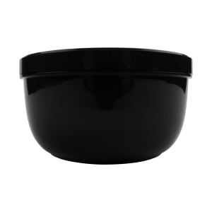 284-EC231BK 14 oz Side Dish/Soup Container w/ Lid - Polypropylene, Black