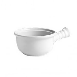 706-HL11920AWHA 10 oz Round Soup Bowl w/ Side Handle - China, White