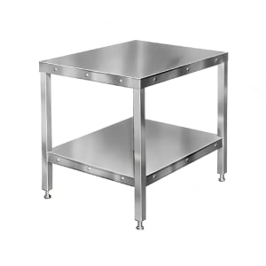 617-CUTTERTABLE3 Table 205025 Model w/ Feet & 1 Shelf for Food Cutters 27x32"