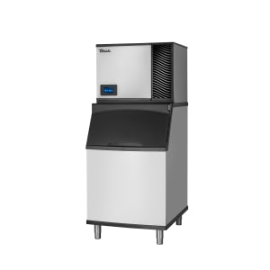 598-TCIM430TIB530 447 lb True Ice Series Half Cube Ice Machine w/ Bin - 450 lb Storage, Air Cooled, 115v