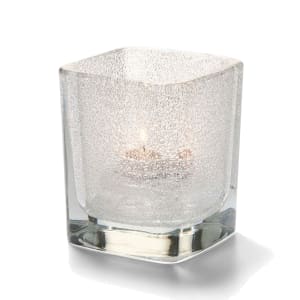 461-6505CJ Tetra Votive for HD8, HD12 & HD15, 3 1/2" x 3", Clear Jewel