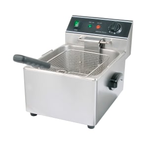 122-CTF15 Countertop Electric Fryer - (1) 15lb Vat, 120v/1ph