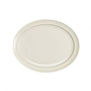 179-HL3527000 11 3/8" x 8 1/2" Oval Gothic Platter - China, Ivory