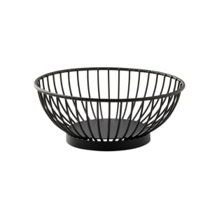 229-10820 6" Parisian Collection Basket - Wire, Black