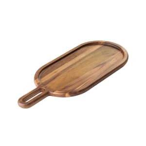 229-11573 Oblong Serving Paddle - 20" x 8 1/2", Acacia Wood