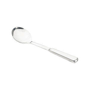 229-11626 11 3/4" Solid Stainless Serving Spoon w/ Hollow Handle