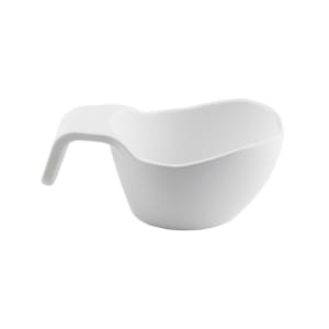 229-11680 12 oz Sauce Boat - Melamine, White