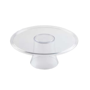 229-11885 12 3/4" Round Cake Stand - 5 1/4"H, SAN, Clear