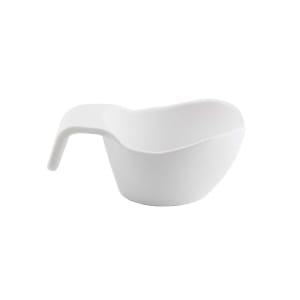 229-11677 3 oz Sauce Boat - Melamine, White