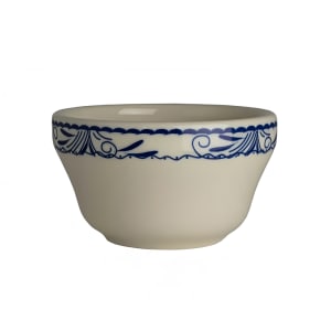 706-HL10141008 7 1/4 oz Round Blue Mex Bouillon Cup - China, Ivory