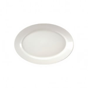 706-HL9546000 10 3/8" x 7 1/2" Oval Pristine Platter - China, White